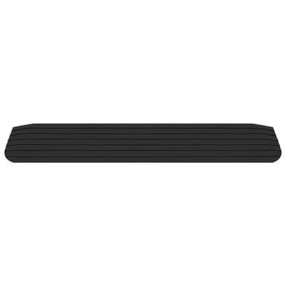 vidaXL Rampes de seuil 2 pcs 110x21x2,5 cm Caoutchouc