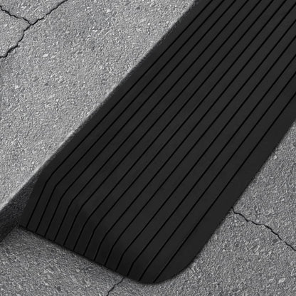 vidaXL Rampes de seuil 2 pcs 110x41x5 cm Caoutchouc