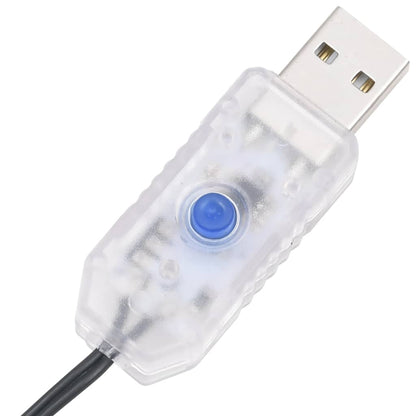 vidaXL Guirlande LED avec 150 LED Blanc chaud 15 m PVC