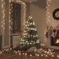 vidaXL Guirlande LED avec 150 LED Blanc chaud 15 m PVC