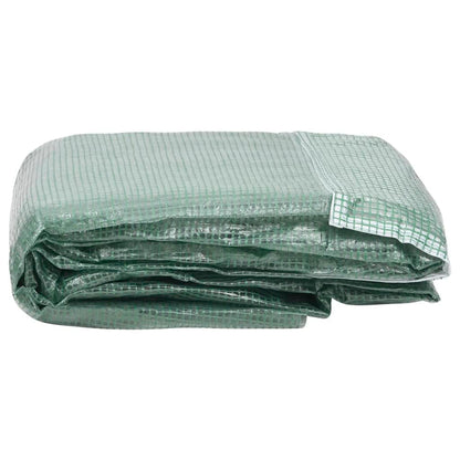 vidaXL Couverture de remplacement de serre (13,5m²) 300x450x200cm Vert