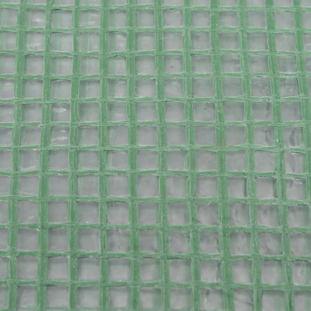 vidaXL Couverture de remplacement serre (6,5025 m²) 255x255x194cm Vert
