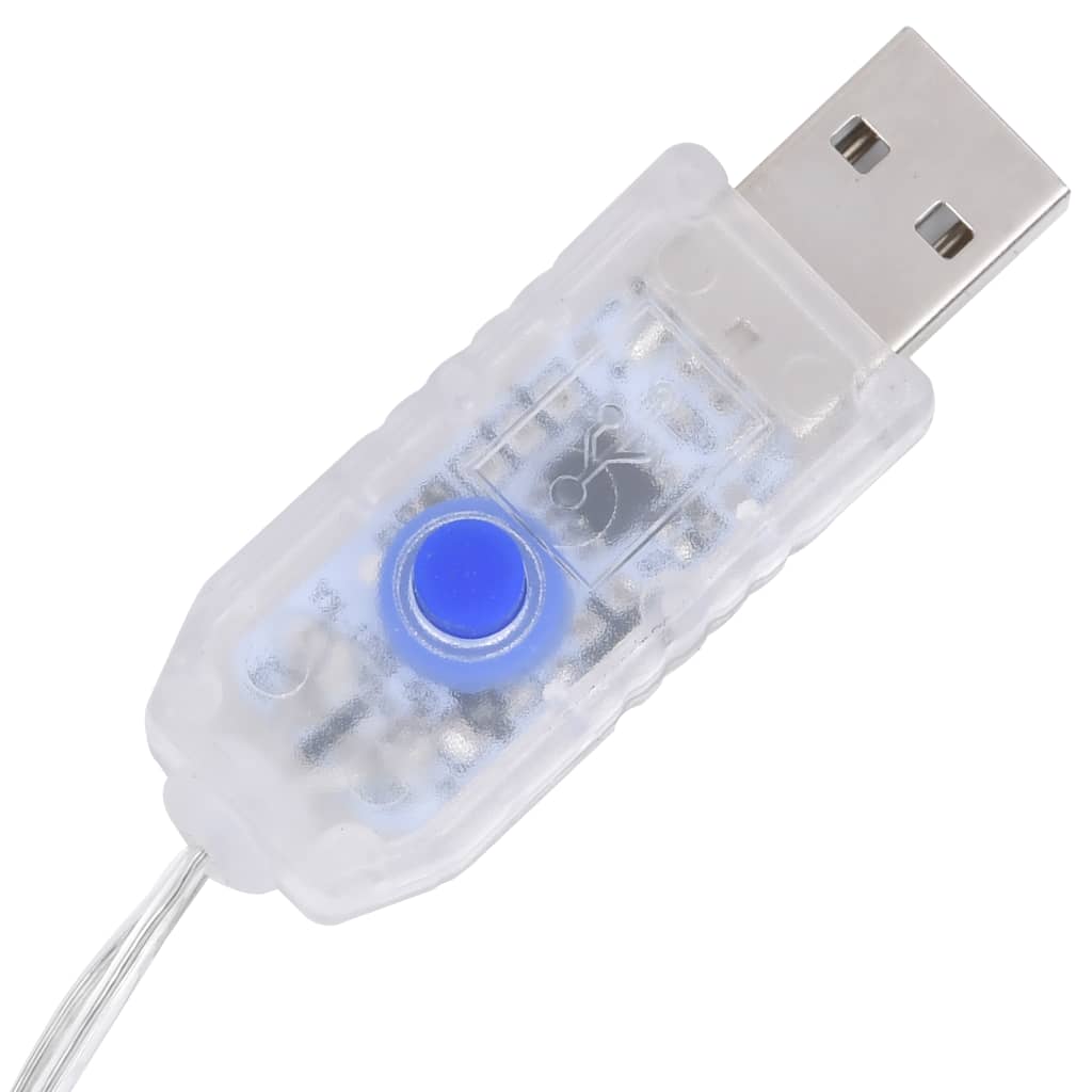 vidaXL Renne volant de décoration de Noël 120 LED Doré blanc chaud