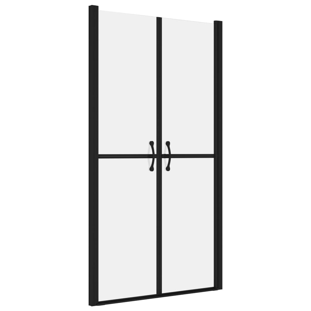 vidaXL Porte de douche ESG dépoli (98-101)x190 cm