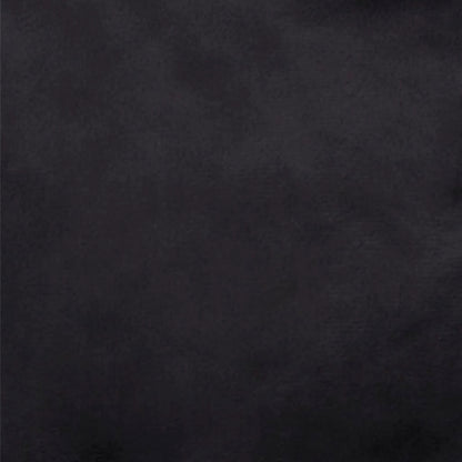 vidaXL Lit pour chiens Noir 99x89x21 cm Peluche et similicuir