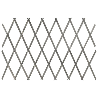 vidaXL Clôture à treillis 5 pcs Gris Bois de sapin massif 180x60 cm