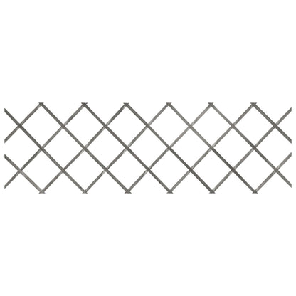 vidaXL Clôture à treillis 5 pcs Gris Bois de sapin massif 180x60 cm