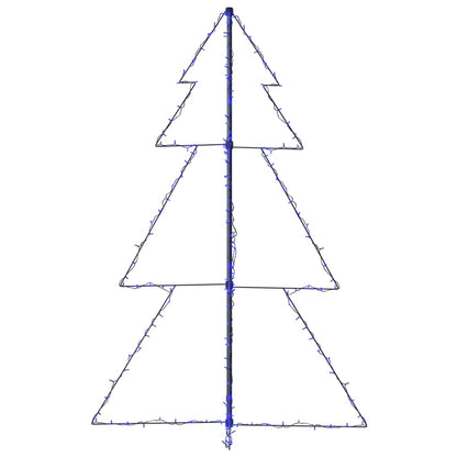 vidaXL Arbre de Noël cône 200 LED d'intérieur/d'extérieur 98x150 cm