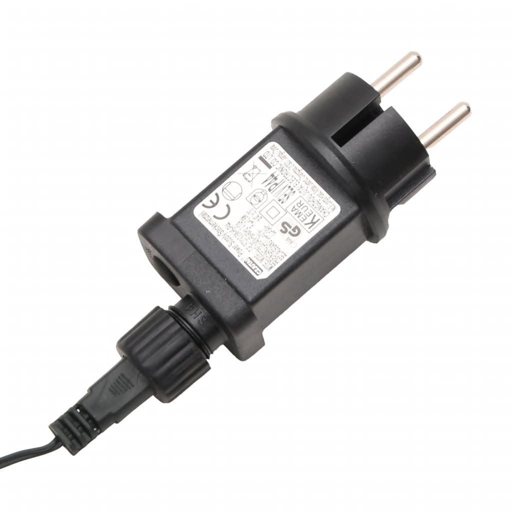 vidaXL Filet lumineux coloré de Noël 4x4 m 544 LED Intérieur/extérieur