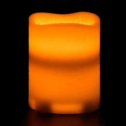 vidaXL Bougies à LED sans flamme 24 pcs avec télécommande Blanc chaud