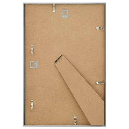 vidaXL Collage de cadres photo 5 pcs de mur table Argenté 70x90 cm MDF