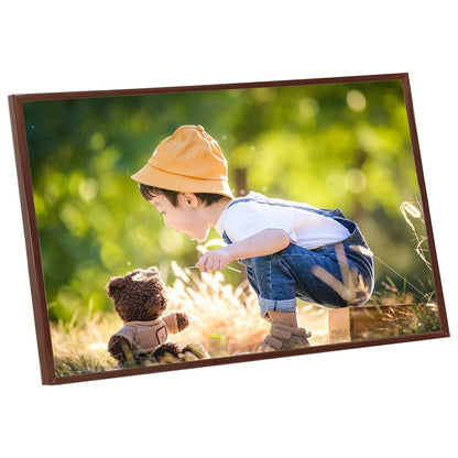 vidaXL Collage de cadres photo 3 pcs de mur table Bronze 70x90 cm MDF