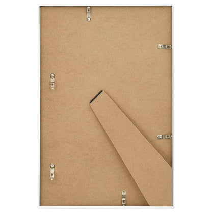 vidaXL Collage de cadres photo 5 pcs de table Blanc 21x29,7 cm MDF