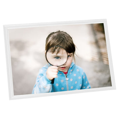 vidaXL Collage de cadres photo 5 pcs de table Blanc 13x18 cm MDF