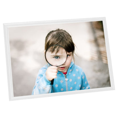 vidaXL Collage de cadres photo 3 pcs de table Blanc 18x24 cm MDF