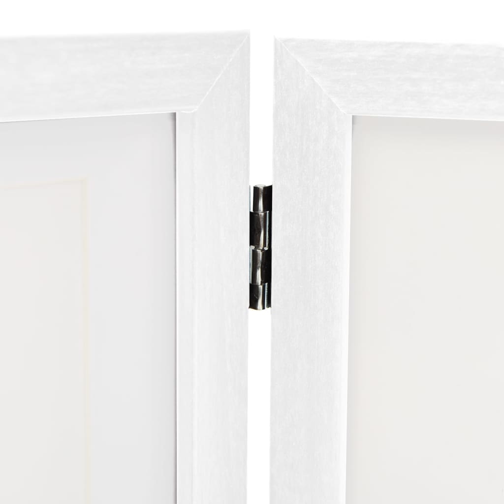 vidaXL Cadre photo dépliable Blanc 28x18 cm+2x(13x18 cm)