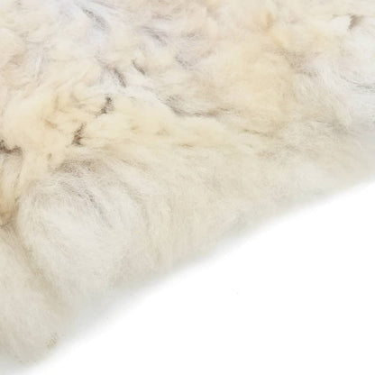 vidaXL Peau de mouton Crème 70x100 cm