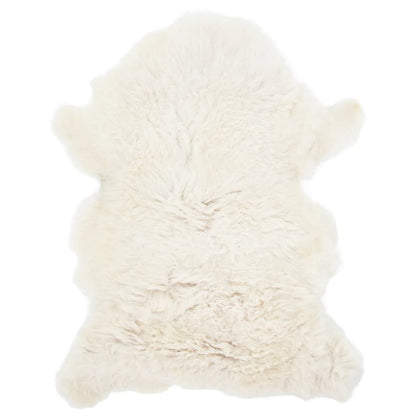 vidaXL Peau de mouton Crème 70x100 cm