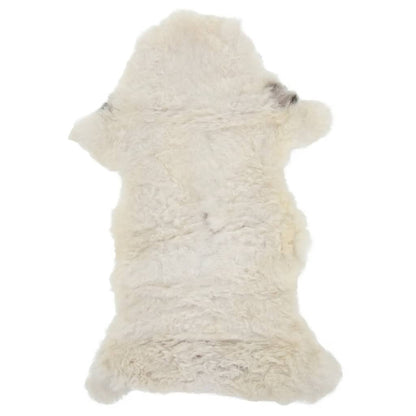 vidaXL Peau de mouton Crème 70x100 cm
