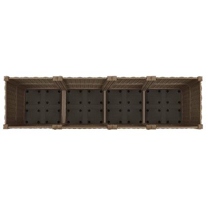 vidaXL Lit surélevé 160x40x38 cm Polypropylène