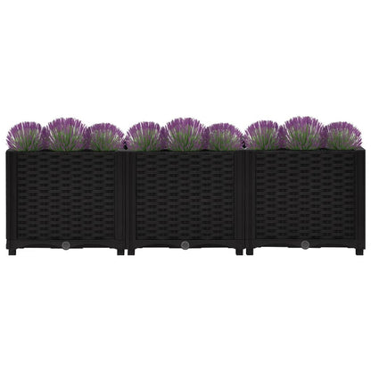 vidaXL Lit surélevé 120x40x38 cm Polypropylène