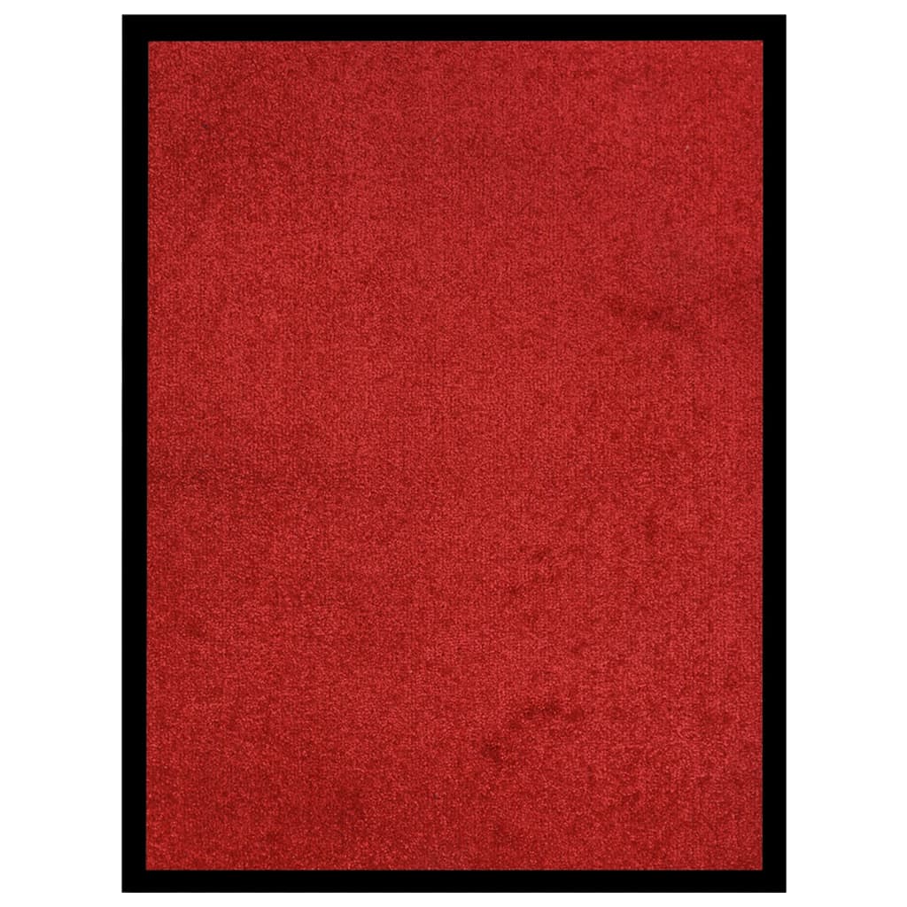 vidaXL Paillasson Rouge 40x60 cm