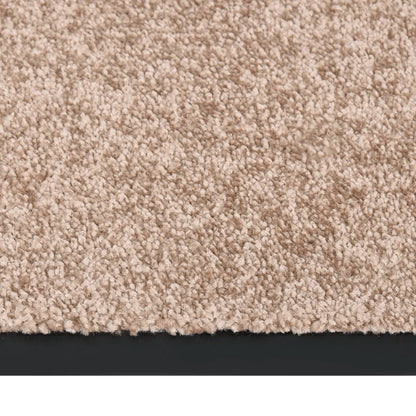 vidaXL Paillasson Beige 80x120 cm
