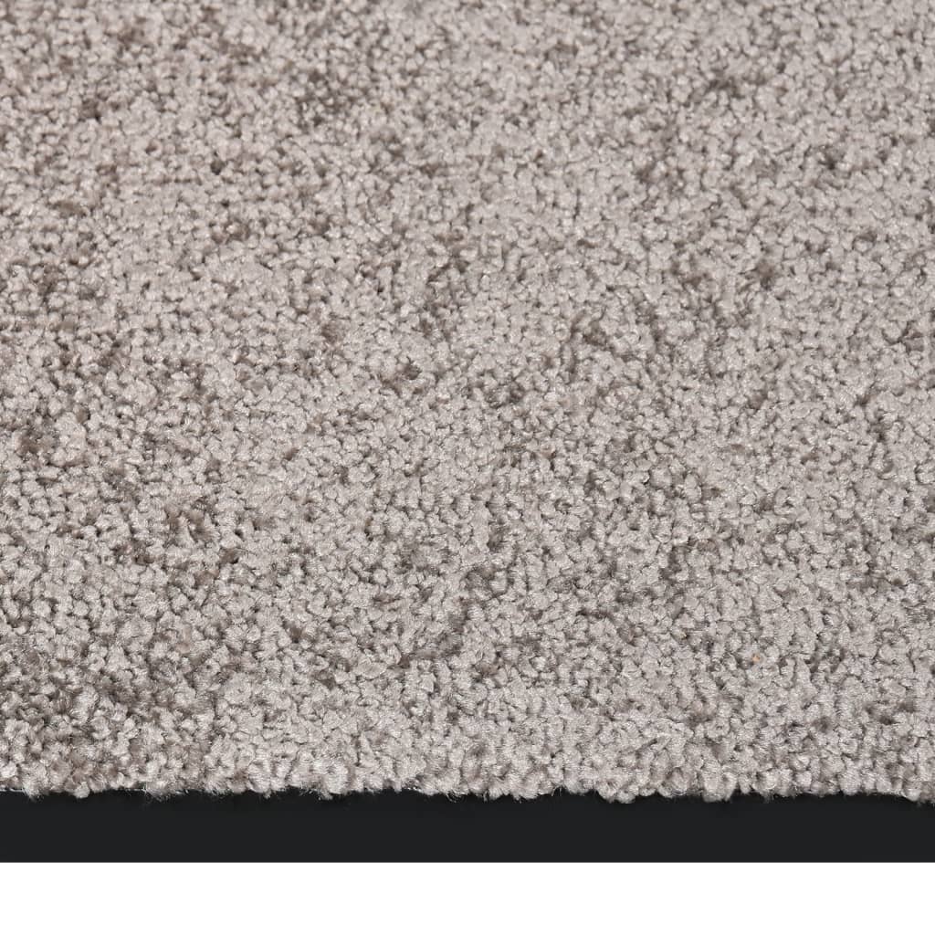 vidaXL Paillasson Gris 80x120 cm