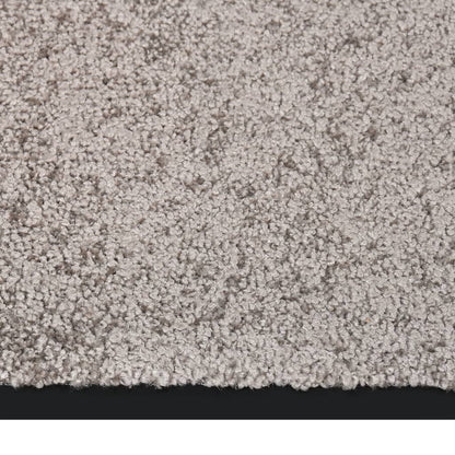 vidaXL Paillasson Gris 80x120 cm