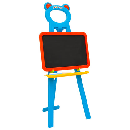 vidaXL Chevalet 2 en 1 pour enfants avec tableau noir et tableau blanc