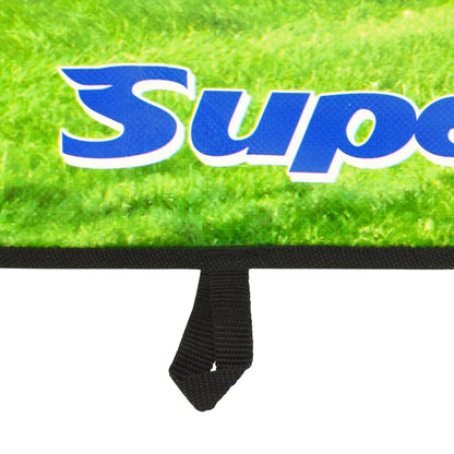 vidaXL Ensemble de buts de football enfant avec panneau 120x51x77,5 cm