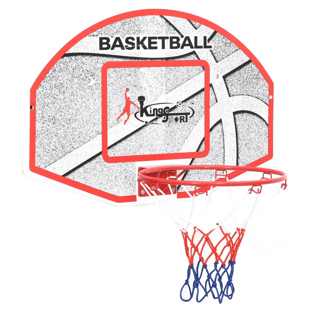 vidaXL Ensemble de panneau de basket mural 5 pcs 66x44,5 cm