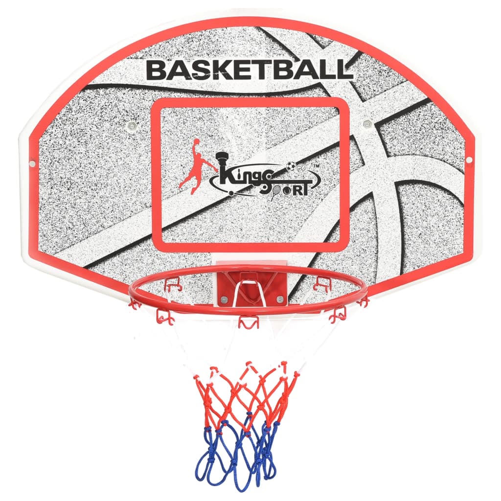 vidaXL Ensemble de panneau de basket mural 5 pcs 66x44,5 cm