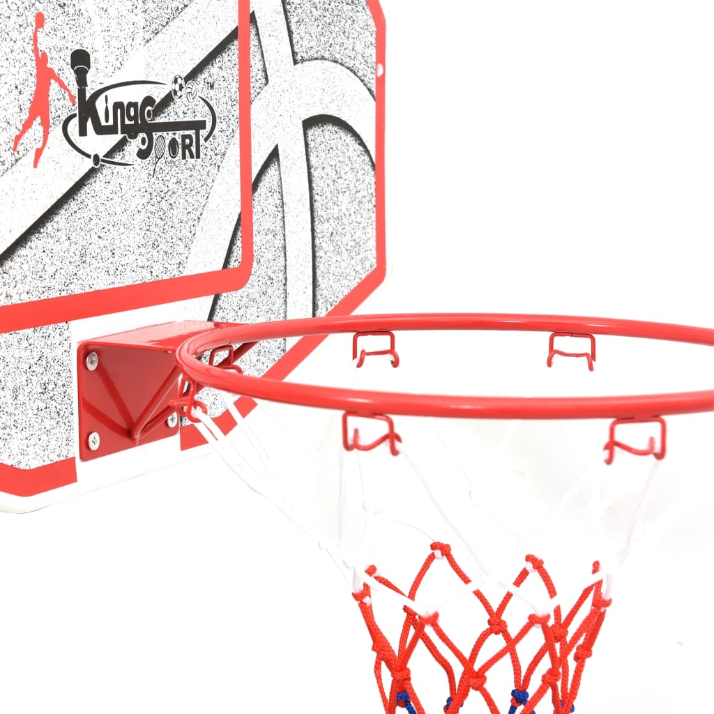 vidaXL Ensemble de panneau de basket mural 5 pcs 66x44,5 cm