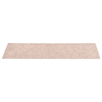 vidaXL Tapis d'escalier autocollants Rectangulaire 15 pcs 76x20 cm
