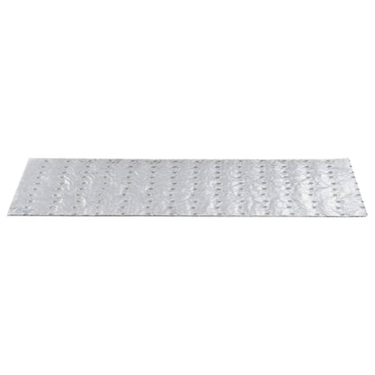 vidaXL Tapis d'escalier autocollants Rectangulaire 15 pcs 76x20cm Gris
