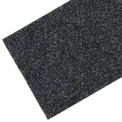 vidaXL Tapis d'escalier autocollants Rectangulaire 15 pcs 76x20cm Gris