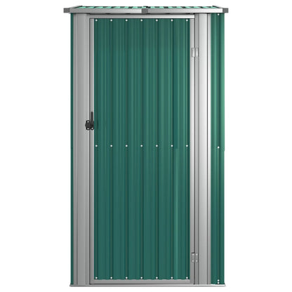 vidaXL Abri de jardin Vert 118,5x97x209,5 cm Acier galvanisé