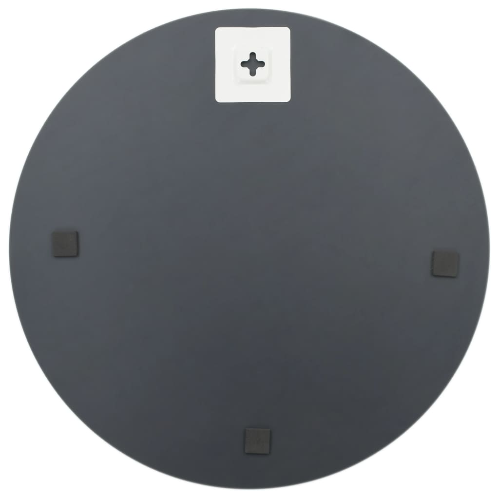 vidaXL Miroir mural avec lampes LED Rond Verre