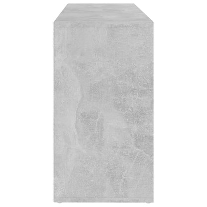 vidaXL Banc à chaussures Gris béton 103x30x54,5 cm Aggloméré