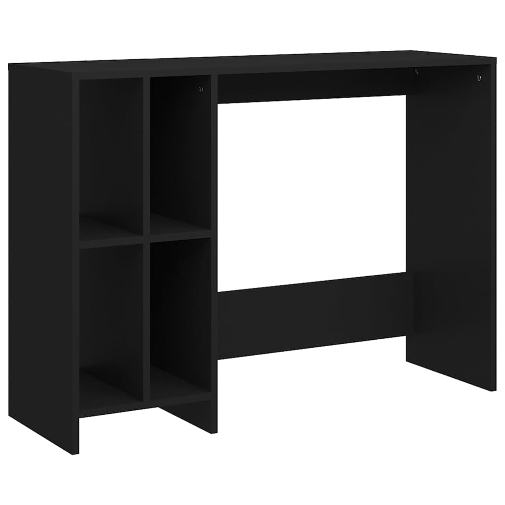 vidaXL Bureau d'ordinateur portable Noir 102,5x35x75 cm Aggloméré