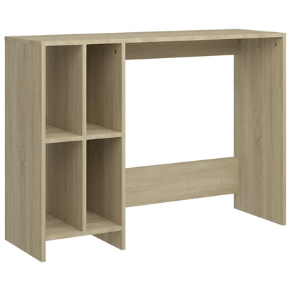 vidaXL Bureau d'ordinateur portable Chêne 102,5x35x75 cm Aggloméré