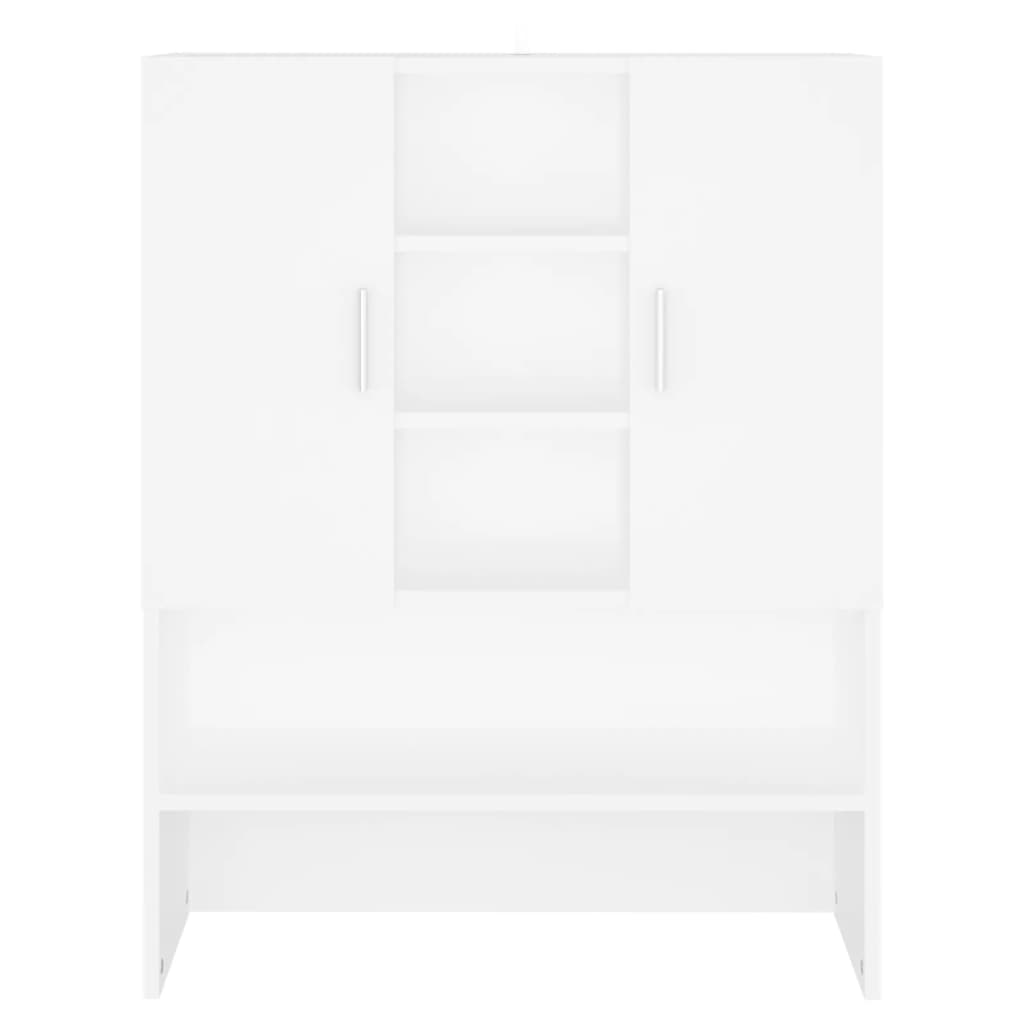 vidaXL Meuble pour machine à laver Blanc 70,5x25,5x90 cm
