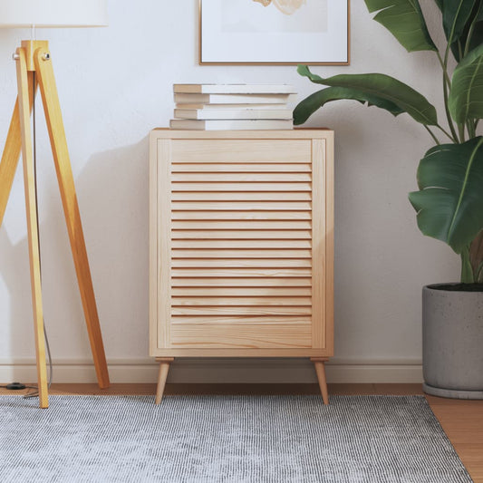 vidaXL Porte d'armoire à persiennes 61,5x49,4 cm bois de pin massif
