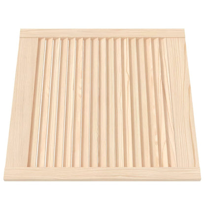 vidaXL Porte d'armoire à persiennes 61,5x59,4 cm bois de pin massif