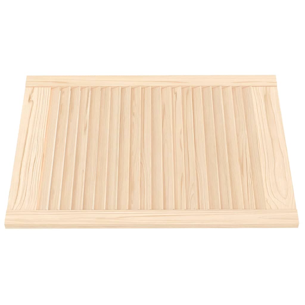 vidaXL Portes d'armoire à persiennes 2pcs 69x49,4cm bois de pin massif