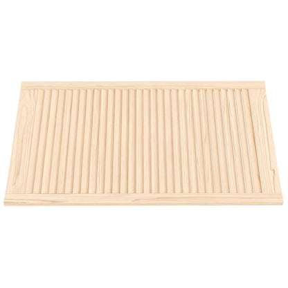 vidaXL Portes d'armoire à persiennes 4 pcs 99,3x59,4 cm pin massif