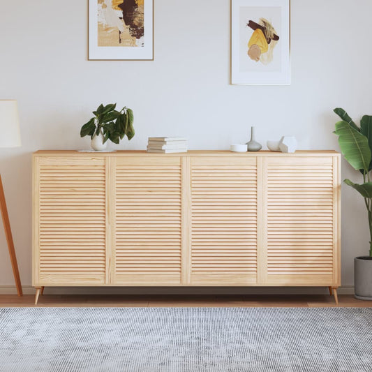 vidaXL Portes d'armoire à persiennes 4 pcs 99,3x59,4 cm pin massif