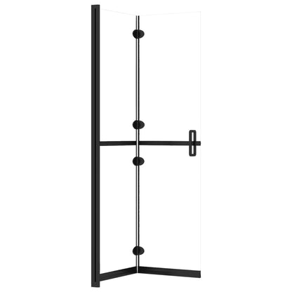 vidaXL Paroi de douche pliable Verre ESG transparent 70x190 cm