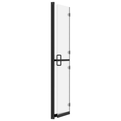 vidaXL Paroi de douche pliable Verre ESG dépoli 120x190 cm